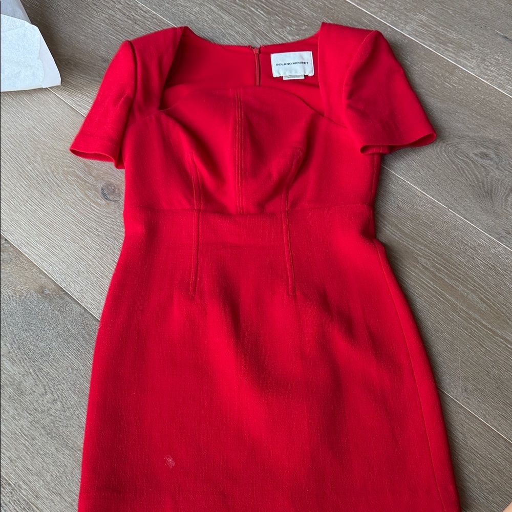 Roland Mouret Scarlet Mini Dress